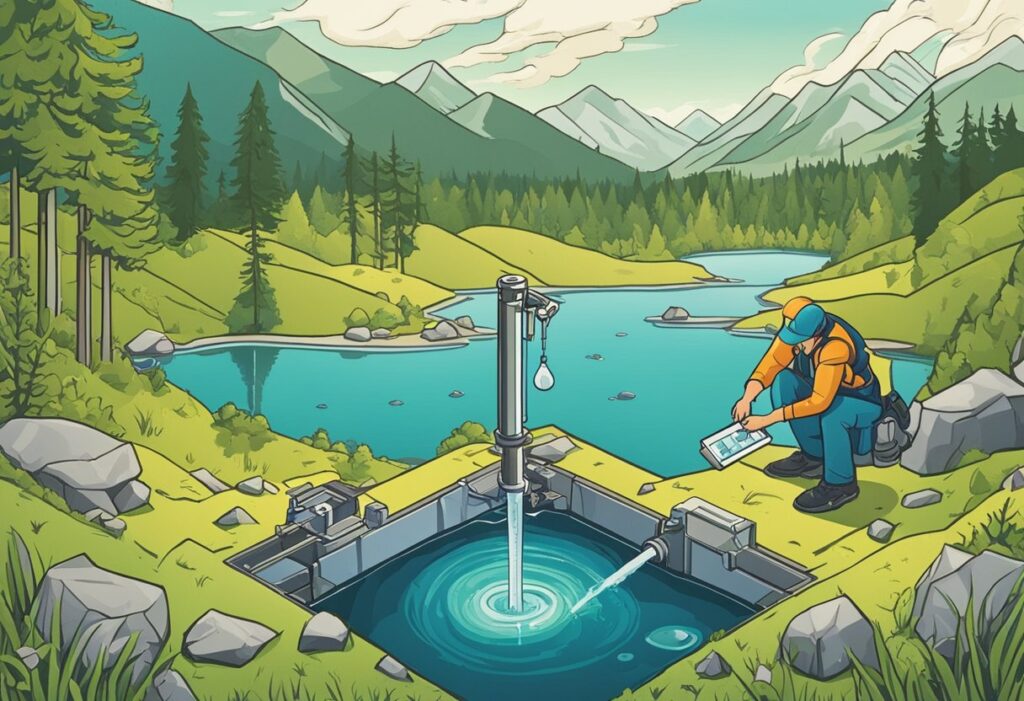 Water filtration system and softener installation for a Vancouver Island home with well water supply