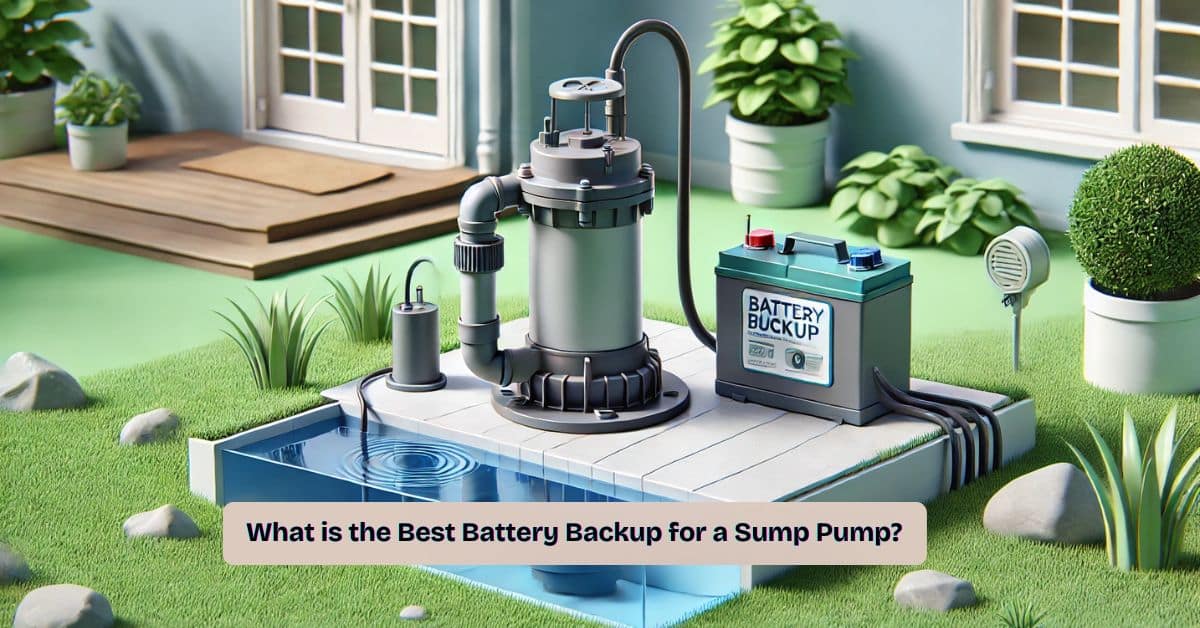 What is the Best Battery Backup for a Sump Pump?